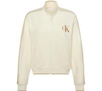 Calvin Klein Jeans Lv047e226g Full Zip Sweatshirt Beige S Femme