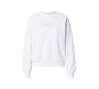 Calvin Klein Jeans Sweat-shirt beige / blanc, Taille L