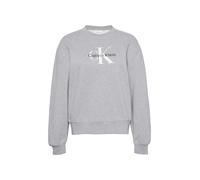 Calvin Klein Jeans Sweat-shirt gris chiné / noir / blanc, Taille XL