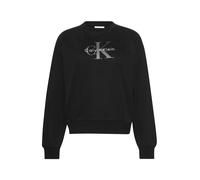 Calvin Klein Jeans Sweat-shirt gris / noir / blanc, Taille S