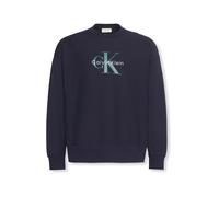 Calvin Klein Jeans Sweat-shirt marine / menthe / blanc, Taille S