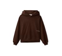 Calvin Klein Jeans Sweat-shirt marron / blanc, Taille 116