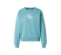 Calvin Klein Jeans Sweat-shirt turquoise / gris clair, Taille M