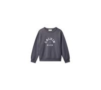 Calvin Klein Jeans Sweat 'Varsity' crème / opal / gris fumé, Taille 170-176