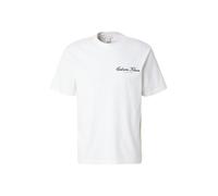 Calvin Klein Jeans T-Shirt '20S MARCH' noir / blanc, Taille XXS