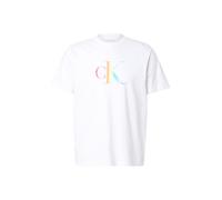 Calvin Klein Jeans T-Shirt '20s PRIDE25' jaune foncé / menthe / canneberge / blanc, Taille XXL