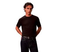 Calvin Klein Jeans T-Shirt 'CLASSIC' noir / blanc, Taille S