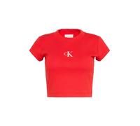 Calvin Klein Jeans T-shirt aubergine / rouge / blanc, Taille XL