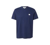 Calvin Klein SS Badge 30S Jersey Classic Tee LV04RC272G Tees, Violet (Bleu Maritime), XS, Violet (Bleu Marine), XS