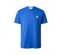 Calvin Klein T-Shirt Classique en Jersey SS Badge 30S pour Homme Lv04Rc272G Tees, Bleu, M