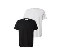 Calvin Klein Jeans T-Shirt 'CLASSIC' noir / blanc, Taille S