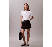 Calvin Klein Jeans Graphic Intense Short Sleeve T-shirt Blanc L Femme