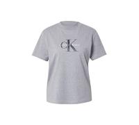 Calvin Klein Jeans Hero Classic Monologo Short Sleeve T-shirt Gris 2XS Femme