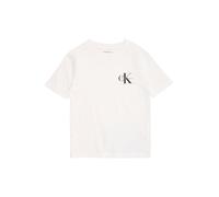 Calvin Klein Jeans T-Shirt gris clair / noir / blanc, Taille 104