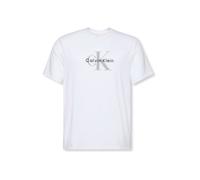 Calvin Klein Jeans T-Shirt 'Hero' gris / noir / blanc, Taille XS