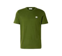 Calvin Klein SS Badge 30S Jersey Classic Tee LV04RC272G Tees, Vert (forêt médiévale), S, Vert (forêt médiévale), S