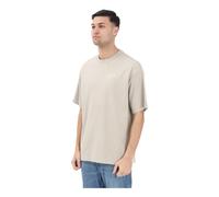 Calvin Klein Jeans - T-shirt Logo Dos - Homme - Tops - Beige - Taille: M