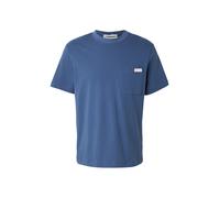 Calvin Klein Jeans T-Shirt 'Logo Patch Pocket' saphir, Taille S