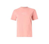 Calvin Klein Jeans T-shirt 'Monologo' rouge pastel / blanc, Taille L