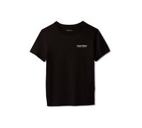 Calvin Klein T-Shirt pour garçon avec Logo Minimaliste IB0IB02608 S/S, Noir (CK Black), 4 Ans, Noir (CK Black), 4 Ans