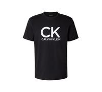 Calvin Klein Jeans T-Shirt noir / blanc, Taille M