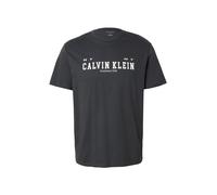 Calvin Klein Jeans T-Shirt noir / blanc, Taille M