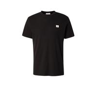 Calvin Klein Ss Waffle Badge Crewnetee Black Taille: M | T-shirts Basiques Outlet | Homme | Le Noir