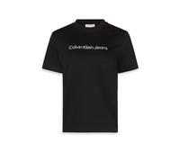 Calvin Klein Jeans T-shirt noir / blanc, Taille XL
