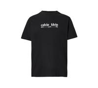 Calvin Klein Jeans T-Shirt 'NYC' noir / blanc, Taille M