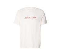 Calvin Klein Jeans T-Shirt 'NYC' rouge pastel / blanc, Taille XXL