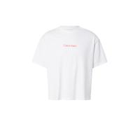 Calvin Klein Jeans T-Shirt 'OBSESSION' orange / noir / blanc, Taille S