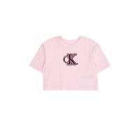 Calvin Klein Jeans T-Shirt orange foncé / rose clair, Taille 128