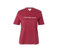 Calvin Klein Jeans T-shirt rouge / blanc, Taille S