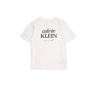 Calvin Klein Jeans T-Shirt rouge / noir / blanc, Taille 104
