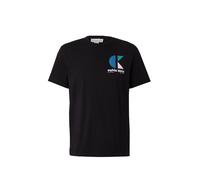 Calvin Klein Jeans T-Shirt saphir / menthe / noir / blanc, Taille XL