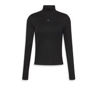 Calvin Klein Jeans T-shirt 'Turtleneck Long Sleeve' brun foncé, Taille L