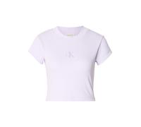 Calvin Klein Jeans Monogram Baby Short Sleeve T-shirt Rose M Femme