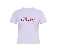 Calvin Klein Jeans T-shirt violet clair / rouge sang, Taille XL