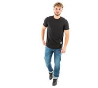 Calvin Klein Jeans T-Shirt noir / blanc, Taille L