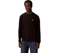 Calvin Klein Jeans – T-shirt manches longues Easy Monogram ub1 – Noir – Taille L