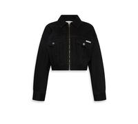 Veste femmes Calvin Klein Jeans DENIM CROPPED JACKET SOFT BLACK Noir EU L