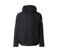 Calvin Klein Jeans Veste mi-saison 'FLANGE' noir / blanc, Taille L