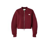 Calvin Klein Jeans Veste mi-saison lie de vin / blanc, Taille XXL