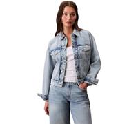 Calvin Klein Jeans Vestes pour femme des années 90 TRUCKER LAFAYETTE LV047C791G - Bleu (LAFAYETTE), XS, Bleu (LAFAYETTE), XS