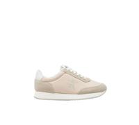 Calvin Klein Jeans Women Retro Runner Low Lace NY ML, Whisper Pink/Eggshell/White, 36 EU