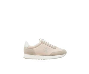 Calvin Klein Jeans Women Retro Runner Low Lace NY ML, Whisper Pink/Eggshell/White, 39 EU