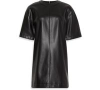 Calvin Klein Jeans Women's Ckj Leather T-Shirt Dress Noir 8 (XS) Female