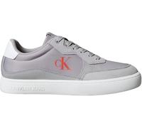 Calvin Klein Jeans Ym0ym01304 Classic Cupsole MG Nylon Mix Low Top Homme, Paprika Gris Formel Coquille d'œuf, 43 1/3 EU