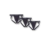 Calvin Klein Jock Strap 3PK Jockstrap Men's, Black (B- FAD DNM, CDON Tint, Buff PK LGS), L