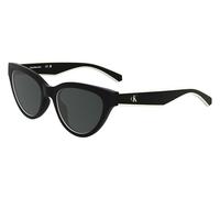 Calvin Klein Junior Calvin Klein CKJ25301S 001 Lunettes de soleil Bio-inject Noir Gris Cat Eye Normale